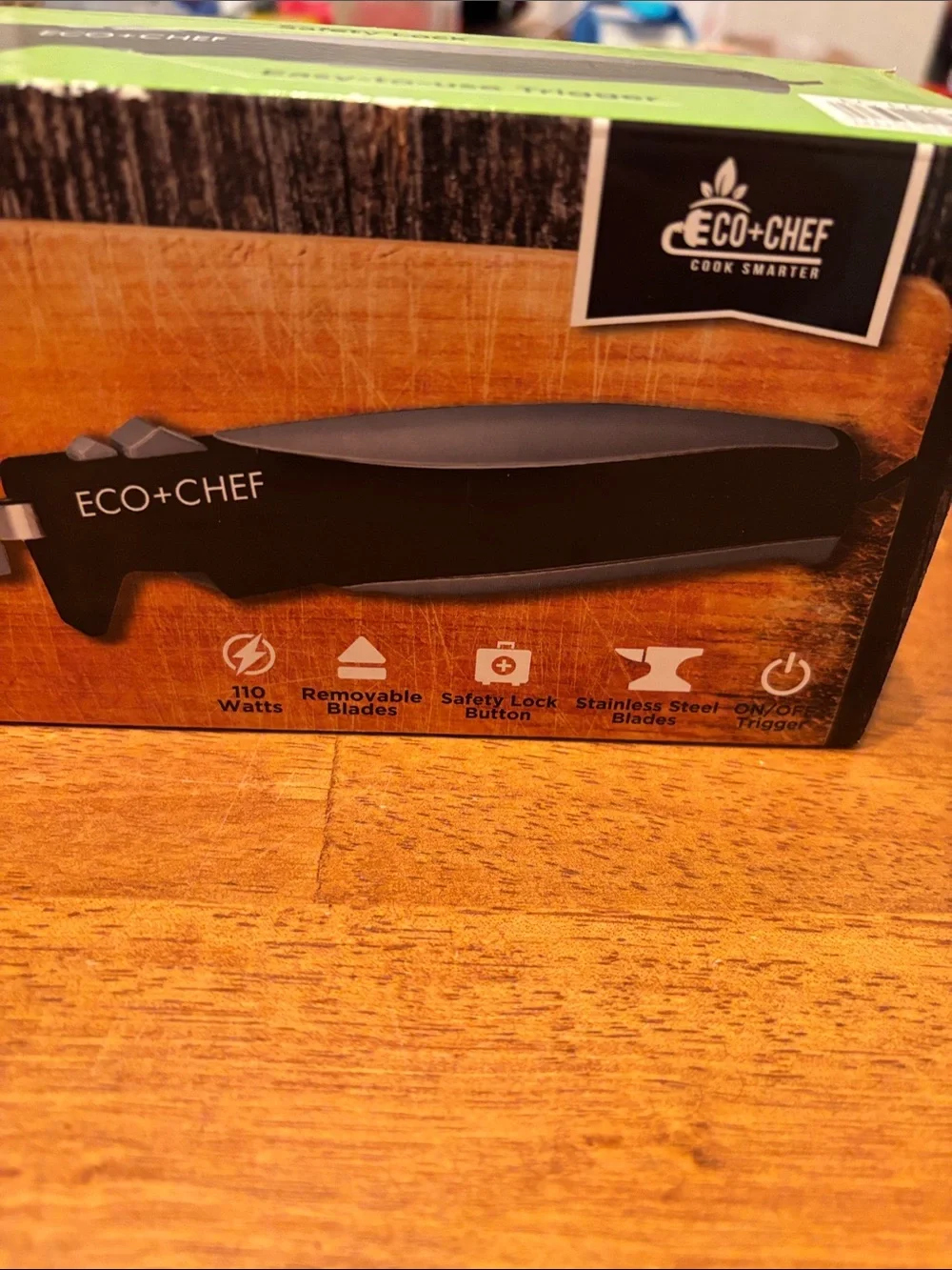 Black Electric Carving Knife
